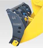 Hydraulic quick coupler The WA470-6 can change attachments in a matter of seconds with a market compatible or HD wedge type quick coupler.
