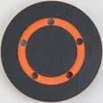 AIR TOOL ACCESSORIES Vinyl-Face Pads Ideal for PSA-type disc adhesion. Remove abrasive adhesive paper liner and press abrasive to vinyl-face sanding pad. Quick disc removal.