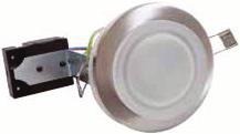 light inc. 11W CFL lamp CODE: SE60580 IP65 fire rated GU10 down light inc.