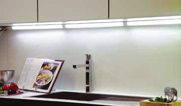5 x lights & 1 CODE: SE10111K2 CODE: SE10111K3 CODE: SE10111K5 IP44 LED illuminated glass light shelf 450mm supplied with a 2.5m cable 600mm supplied with a 2.