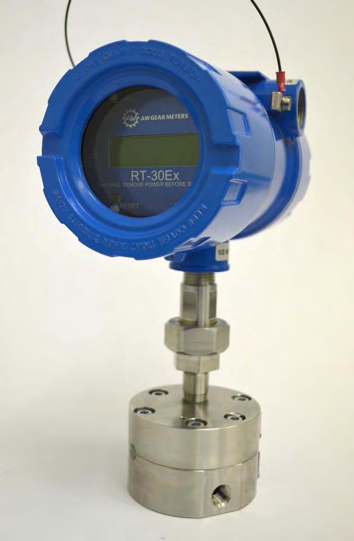 Flow Control Meter Mounted Monitors Battery operated or 24VDC