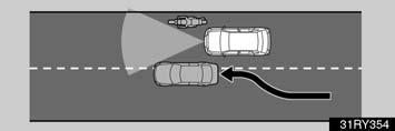 Cautions Do not rely too much on dynamic laser cruise control. Following distance control has its limitations. Always remain aware of the distance from the vehicle ahead and other vehicles.