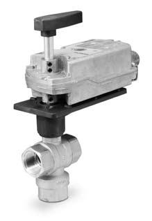 These ball valves are designed to couple with an OpenAir actuator.