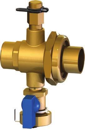 in HVAC systems with other valves and accessories.