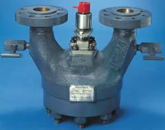 can be increased by application of pneumatically controlled operation on a spring loaded safety valve High tightness up to set pressure by supplement loading Small opening and closing