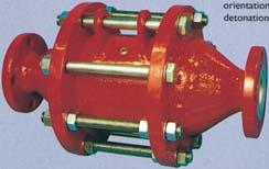 Safety Relief Valves Flame and Detonation Arresters Gauge Hatches, Vents and other Tank Accessories A complete range of flame and detonation arresters for maximum protection against flame and
