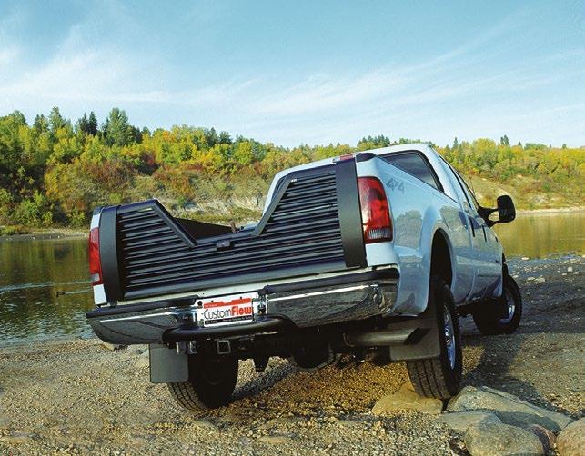 fits your lifestyle With our convenient center handle, CustomFlow tailgates are much