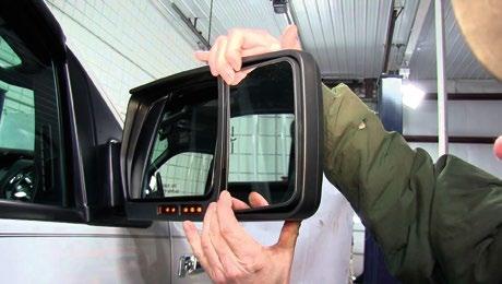 CIPA s Custom Towing Mirrors CIPA s Custom Towing Mirrors slide over your vehicle s existing mirrors to give you added towing vision. No tools required to install.