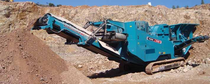 With the Powerscreen 1500 Automax cone crusher, operators benefit from hydraulic overload protection, a large throughput, excellent product cubicity and a high reduction ratio.