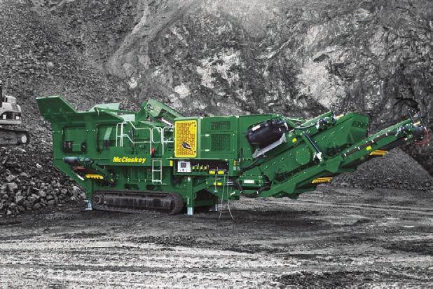 I44R HIGH PERFORMANCE IMPACT CRUSHER 350 hp (260 kw) Diesel User friendly control panel The McCloskey I44R recirculating impactor combines the productivity of our 44" impactor with the versatility of