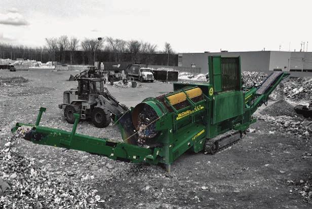 512/516 RT HIGH PERFORMANCE TROMMEL As the top selling mid-size portable trommels in North America, the 512 & 516RT offer a combination of high production rates, versatility, ease of use and