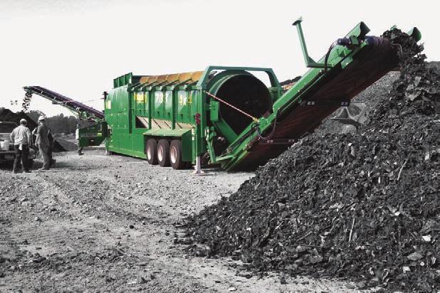 733 HIGH PERFORMANCE TROMMELS The McCloskey 733 trommel screeners are high production machines with a 160º radial fines conveyor and an oversize end conveyor for extensive stockpiling capabilities.