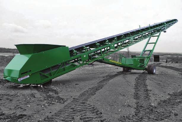 ST WHEELED HIGH PERFORMANCE STACKERS The McCloskey Wheeled Stackers have been designed for high capacity stockpiling operations.