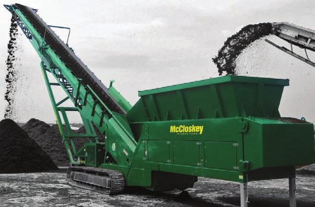 TF80 HIGH EFFICIENCY FEEDER STACKER The TF80 Feeder Stacker is enhancing the process of stockpiling materials that traditionally can cause blockages in conventional stackers.