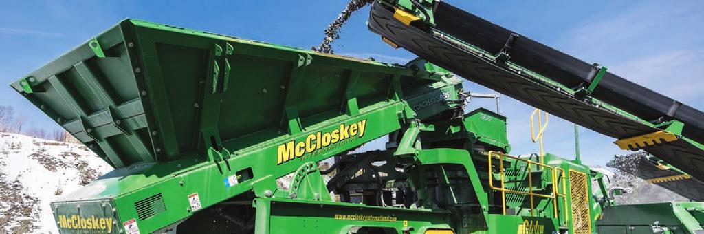 CRUSHERS McCloskey offers robust and reliable mobile crushers for the materials processing industry.