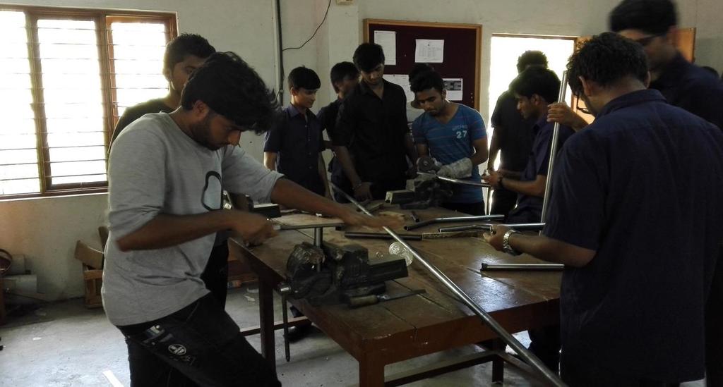 Day : 7 Components fabricated for the Day: Date: 21-04-2015 1.