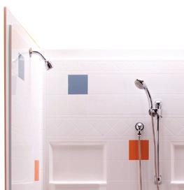 We offer the unique ability to add custom color to our tiles with accent colors.