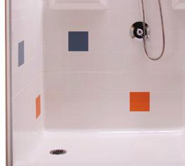 a standard bathing space into an accessible, attractive and safe bathing area.