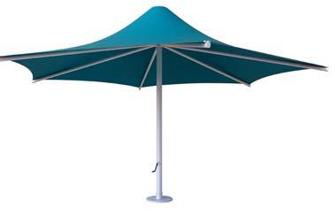 Umbrellas Square Shade Umbrella 13 Square Umbrella with an 8 eave height and our