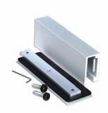 For use on In swing doors CX-1002 CX-1012 Set of L & Z brackets for 600 Lbs. mag lock.