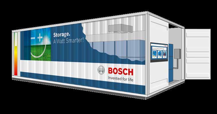 4 Stationary Energy Storage Solutions Bosch: Your reliable and innovative partner for Stationary Storage solutions The Bosch group, truthful to its