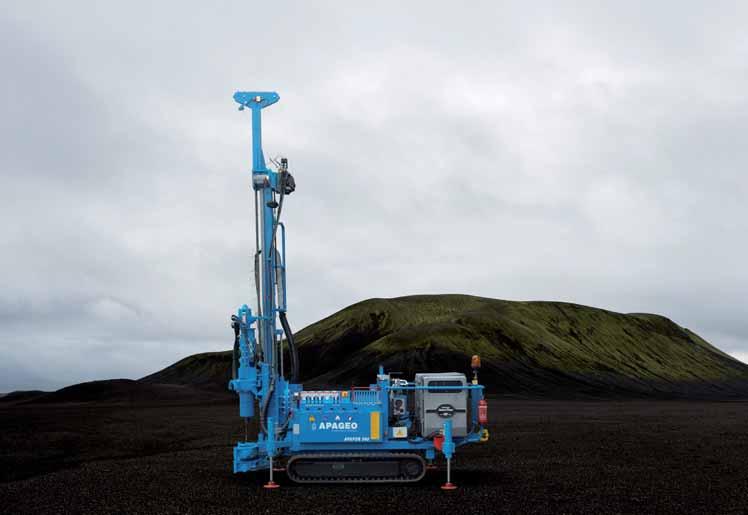 // POWERFUL DRILLING RIGS APAFOR 550 & 560 Ref: U38_710100 / Ref: U56_700000 + Powerful and versatile drilling rig + Large speed and torque range thanks to their variable volumetric displacement