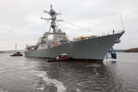Eight additional ships under construction at HII and BIW with four more under contract