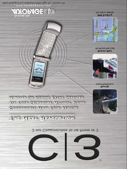 Available At an Authorized Autopage Dealer The RS-900 is CI3 Compatible It is