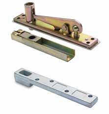 riton 80 Series - loor springs riton 80 Series - loor springs ouble ction - riton 80 P Two part top pivot accessory with lateral adjustment screw accessed from the edge of door.