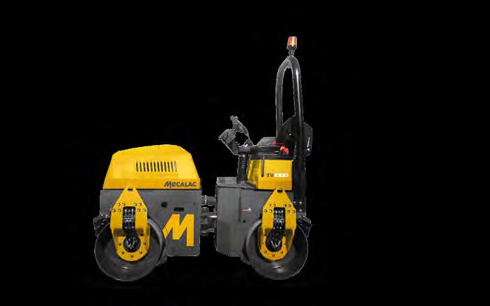 technical specifications Compaction Roller Range MBR-71 TV800 TV900 TV1000 TV1200 TV1300 TV1400 Operating Weight kg 513 1559 1568 2570 2925 3435 4390