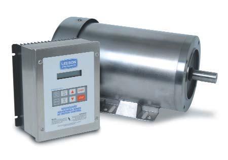 SPEEDMASTER Micro Series inverters with food-safe all-stainless WASHGUARD motors.