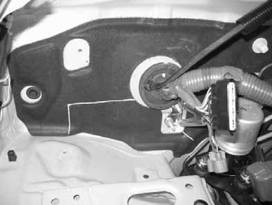 bolt Removing control unit Original vehicle insulating mat