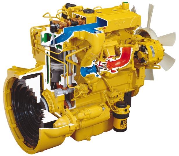 Caterpillar 3054DIT Diesel Engine Reliable and durable diesel engine for years of low maintenance operation.