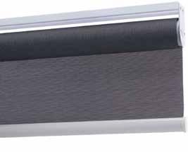 57 TRACKS METAL WOOD ROLLER SHADES MOTORIZATION 1 1/2 / 38MM HEADRAIL SAFETY SHADE Use this design when mounting directly to your ceiling with a headrail.