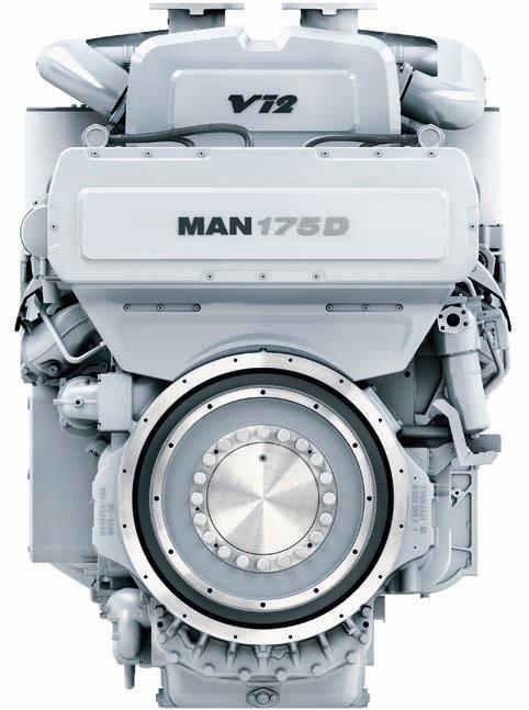 20 21 Technical Data Output, Dimensions and Weight MAN 12V175D 1,485 mm 2,645 mm Weight kg: 8,500 No.