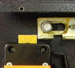 Step 8 Make sure that the lock bolt does not bind against the safe s boltwork. 6300 series locks are sensitive to bolt end and side pressure.