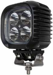 LED WORK LIGHTS SPECIALTY LIGHTING 916 LumenX LED Swiveling Work Light Features 817W-9 light mounted in rugged, cast