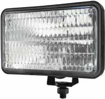 INCANDESCENT WORK LIGHTS SPECIALTY LIGHTING 504 4" x 6" Tractor / Work Light Heavy-duty tractor or general work light with 4" x 6" lens. Available in both trapezoid (HT) and flood (HF) beam patterns.