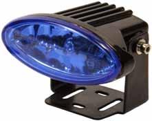SPECIALTY LIGHTING HALOGEN fog, driving & off-road 588 Nightwatcher LX Slim-line Oval Driving Light Low profile, clear