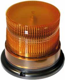 LED 798A amber box 1 799 LED 360 Strobing Beacon 8.25" tall.