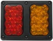 850-092VAR LED 850-092HAR twin horizontal w / amber, red mfg. pack 6 850-092VAR twin vertical w / amber, red mfg.
