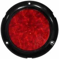LED STOP TURN & TAIL STOP TURN & TAIL LIGHTS 418R-4 LED Surface Mount 4" Round Stop Turn & Tail Light