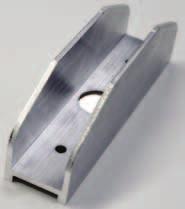 MOUNTING ACCESSORIES GROMMETS, BRACKETS & bezels 160 Aluminum Brush Guard Thick, extruded aluminum