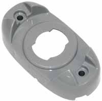 160-09 aluminum poly pack 6 162 Plug Retaining Clip PATENT PENDING Stainless steel construction.