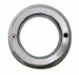 MOUNTING ACCESSORIES GROMMETS, BRACKETS & bezels 7005 2" Round Decorative Bezels Chrome-plated plastic enhances appearance. Attaches to rubber grommet with two tapered screws.