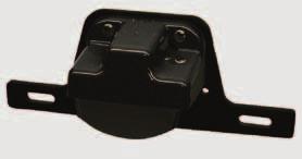 pack 24 428 Universal License Bracket For use with most PM stud-mounted tail lights.