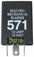 60-120 FPM flash rate at 11 to 15 volts. 1 3/8" tall, fits easily into most applications.