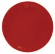 88" (73 mm) diameter. High-strength, pressure-sensitive backing adhesive. V490A amber Viz Pack 6 V490R red Viz Pack 6 B490A amber mfg. pack 100 B490R red mfg.