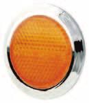 REFLECTORS CONSPICUITY & REFLECTORS 474 2" Accessory Reflector 2" diameter. Stick-on reflector with adhesive back. Attractive chrome bezel. Ideal for dressing up cars, boats, bicycles and motorcycles.
