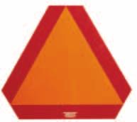 Heavy base and non-skid tabs withstand 40 MPH winds. Bright fluorescent orange color and high-efficiency reflectors for maximum visibility day or night.